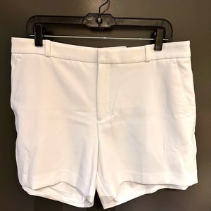 Banana Republic white dress shorts 12
